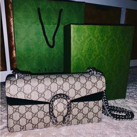 Gucci Dionysus handbag rhinestone like new authentic bag purse designer metal - Picture 1 of 15
